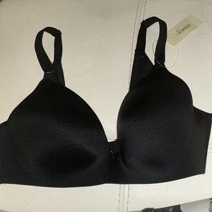 Soma black bra no underwire